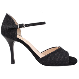 Tango Shoes - Black and Black (Closed Back)