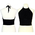 Black Halter Tango Top