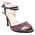 Tango Shoes- Maroon Tiles with Free Ankle