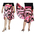 pink-Argentine tango skirt