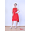 Red tango dress with sequin