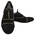 Men Tango Shoes- Black Suede & Gold