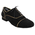 Men Tango Shoes- Black Suede & Gold