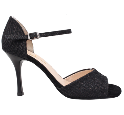 Tango Shoes - Black and Black (Closed Back)