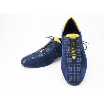 Blue Men Tango Shoes
