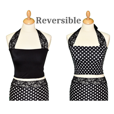 Dotted Reversible Tango Top