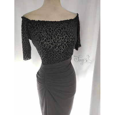 LEOPARD TANGO DRESS - ANNETTE