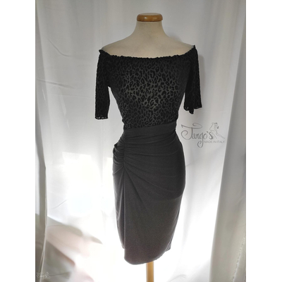 LEOPARD TANGO DRESS - ANNETTE