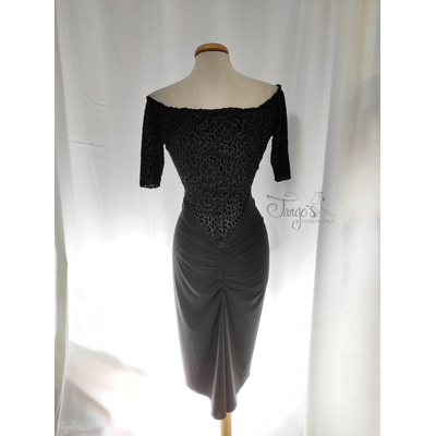LEOPARD TANGO DRESS - ANNETTE