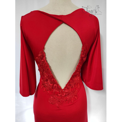 RED TANGO DRESS - CECILIA