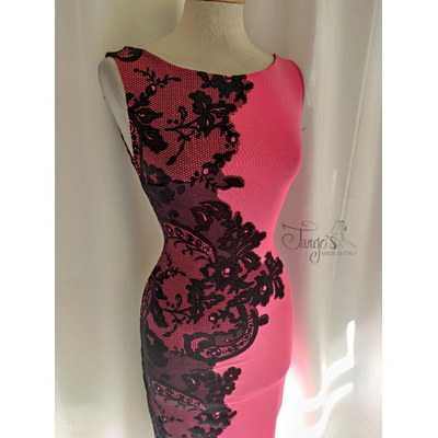TANGO DRESS- DEEP PINK MARGARET SHEATHTANGO DRESS- DEEP PINK MARGARET SHEATH