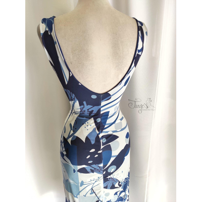 TANGO DRESS - SONIA BLUE FLORAL