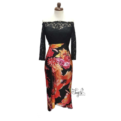 TANGO DRESS ANNABELLE ORANGE