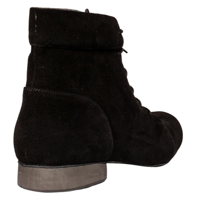 Black Suede Tango Boots