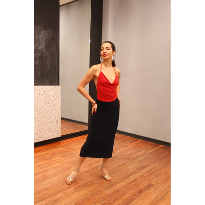 El Clasico Black Tango Skirt