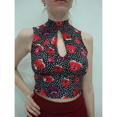 Dots & Floral Tango Top