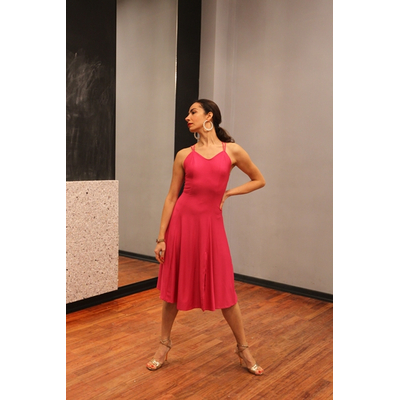 Latina Pink Tango Dress