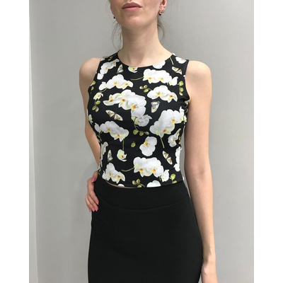 Orchid Flower Tango Top