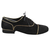 Men Tango Shoes- Black Suede & Gold
