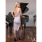 Elegant open back tango dress, Pencil form dress, Cocktail dress, Latin dance dress, Unique handmade sexy dress, Tango clothes, Julietta a mano