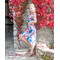 Floral velvet tango dress, Argentine tango dress, Elegant velvet tango dress, Evening dress, Milonga dress, Unique handmade model, Tango clothes, Julietta a mano
