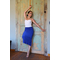 Sax Blue Tango Skirt