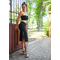 Black tango skirt, Pencil skirt, Argentine tango, Dance skirt, Slit skirt, Milonga skirt, Elegant skirt, Tango clothes, Tango Fashion Julietta a mano