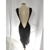 BLACK TANGO DRESS - MERCEDES