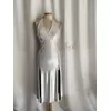 Silver Tango Dress