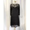 TANGO DRESS - ROSY BLACK LACE