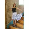 Polka Dotted Tango Skirt