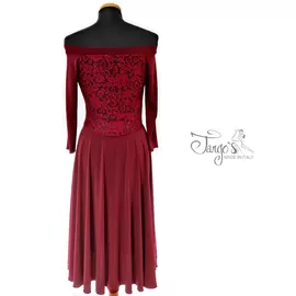 TANGO DRESS -  KAREN BURGUNDY
