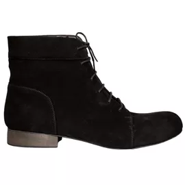 Black Suede Tango Boots