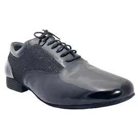 Espinoza - Men Black Tango Shoes