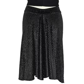 Tango Skirt - Black Velvet