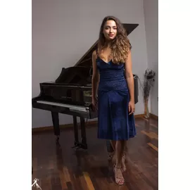 Two-Pieces Velvet Tango Set, Tango skirt, Tango top, Tango clothes, Unique, Tango Argentino, Luxury handmade, Tango fashion, Julietta a mano