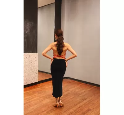 El Clasico Black Tango Skirt