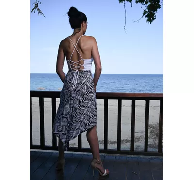 Open back tango dress, silk touch jersey dress, Cocktail dress, Latin dance dress, Unique handmade sexy dress, Tango clothes, Julietta a mano