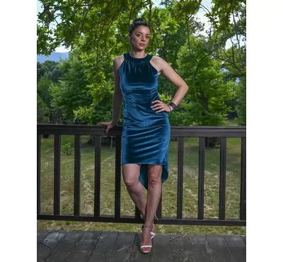 Elegant velvet tango dress, Argentine tango, Evening dress, Milonga dress,Unique handmade model, Tango clothes, Julietta a mano