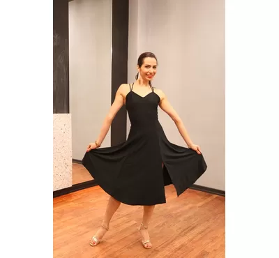 Latina Black Tango Dress
