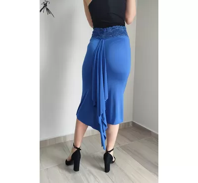 Tango skirt,Dance skirt,Milonga skirt, Argentine tango,Pencil skirt,Slit skirt,	Tango outfit,	Tango wear,	Tango fashion,	woman tango clothes, jupe tango,	Embellished skirt,Tango clothes, Julietta a mano